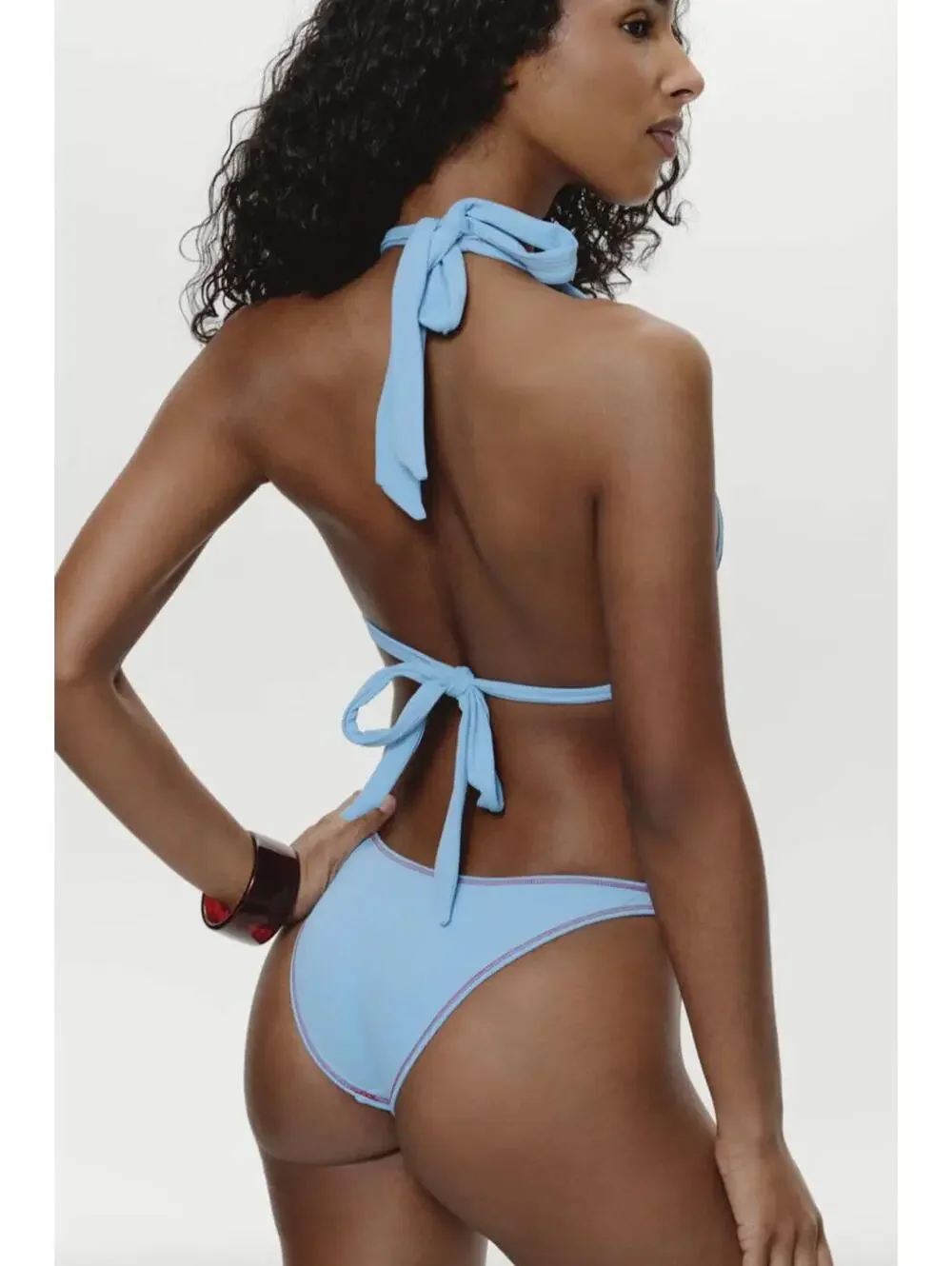 FRANKIE'S BIKINIS HARPER CHEEKY BIKINI BOTTOM